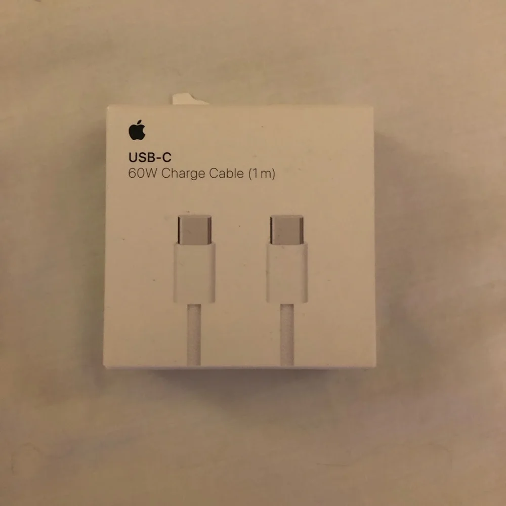 Apple USB‑C 60W Charge Cable - White